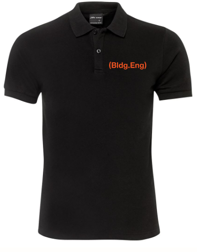 Picture of Black Office Polo